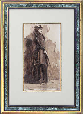 Салтанов Сергей Николаевич. Дама с зонтом 